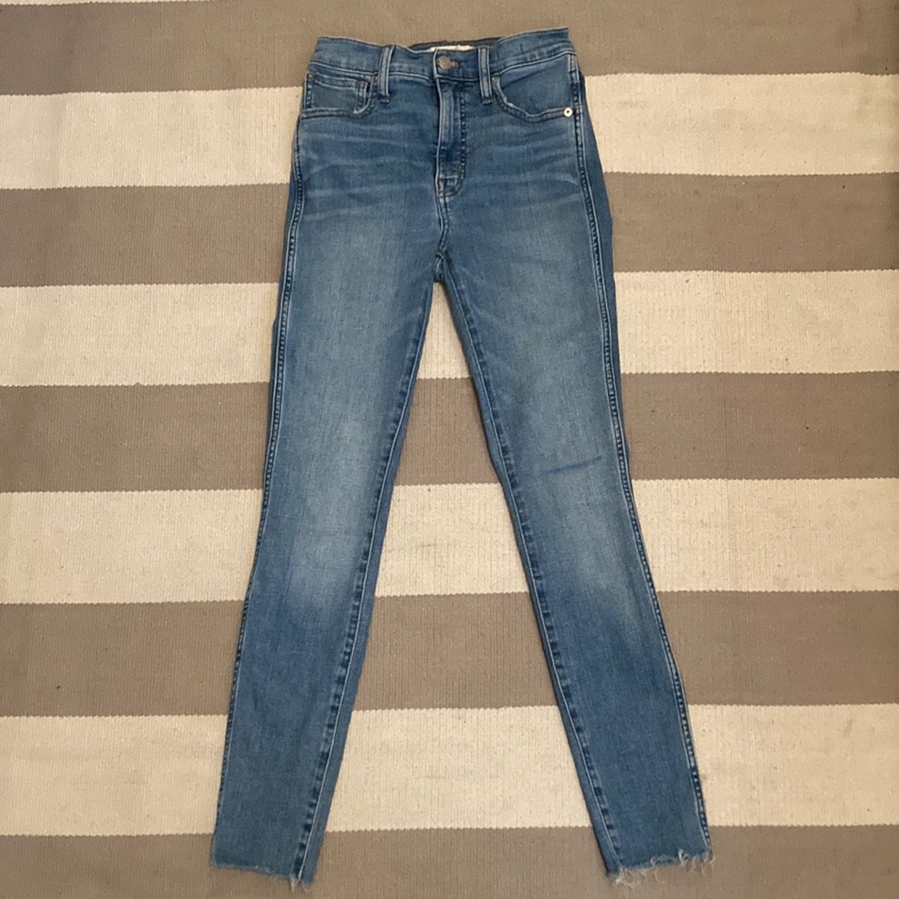 Madewell Jeans women’s 10" High Rise Skinny Jean Size 25
